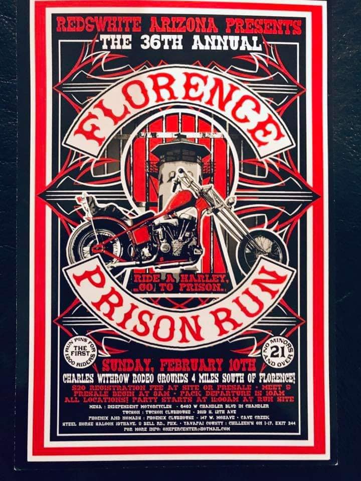 Florence AZ Prison Run Feb 10, 2019