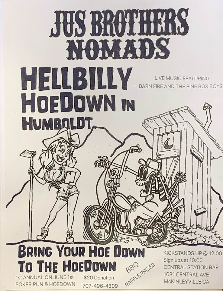 Jus Brothers Nomads - 1st annual Hellbilly Hoedown in Humboldt