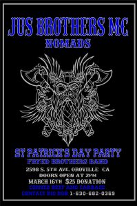 Jus Brothers Nomads MC St. Patricks Day Party 2019