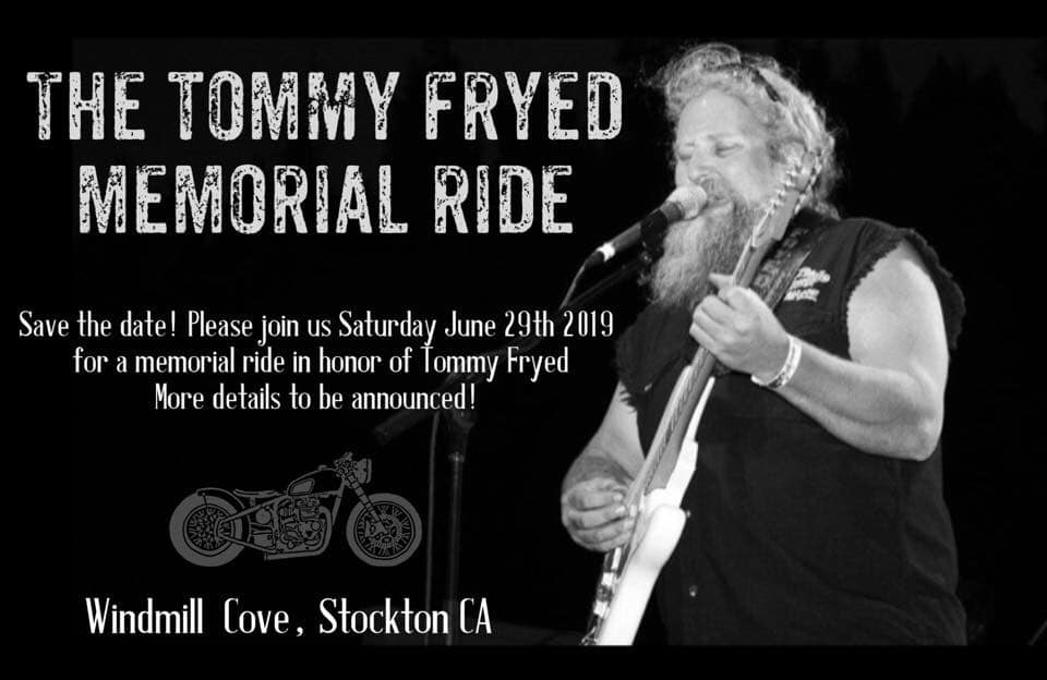 The Tommy Fryed Memorial Ride 2019