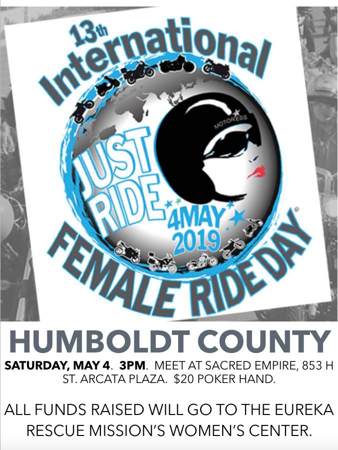 International Female Ride Day - Humboldt County