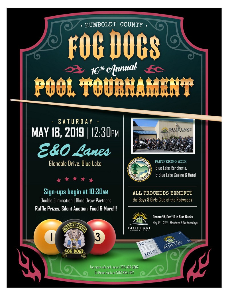 Fog Dogs Pool Tournament