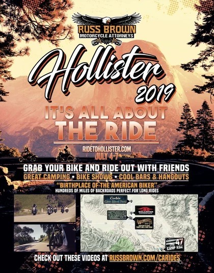 Hollister Rally 2019 - "It's All About The Ride"