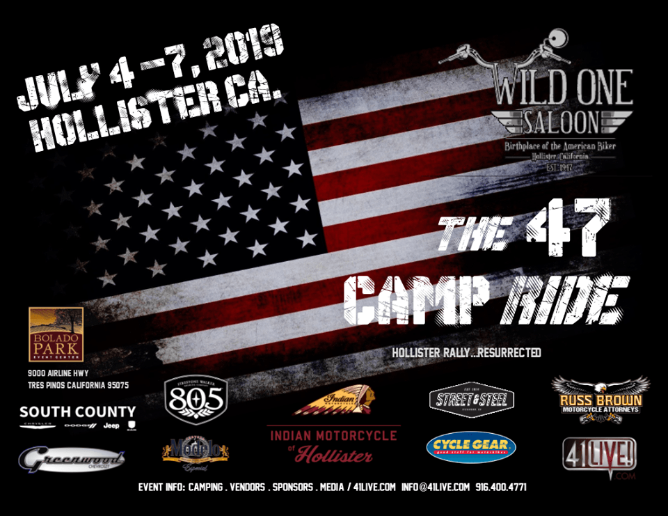The 47 Camp Ride - Hollister, CA