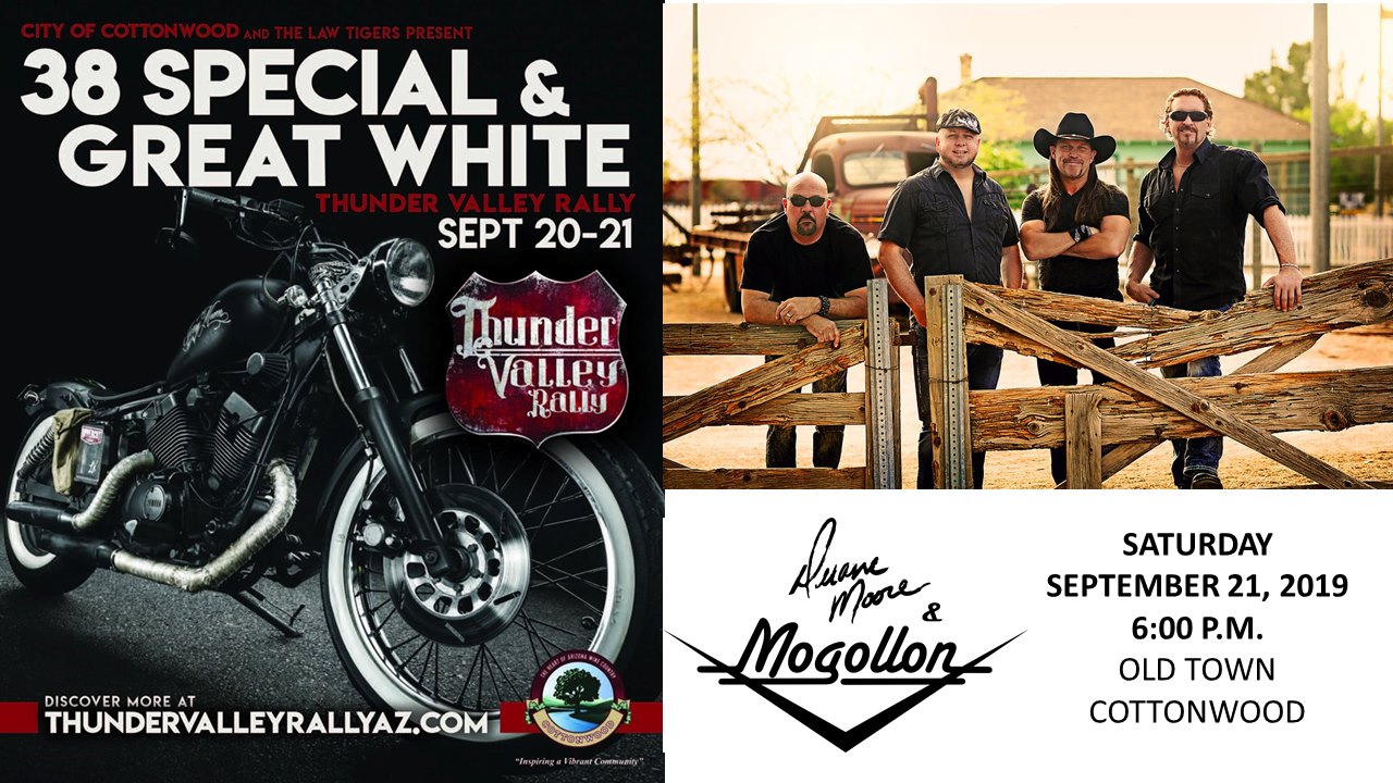 Thunder Valley Rally with 38 Special - Cottonwood AZ