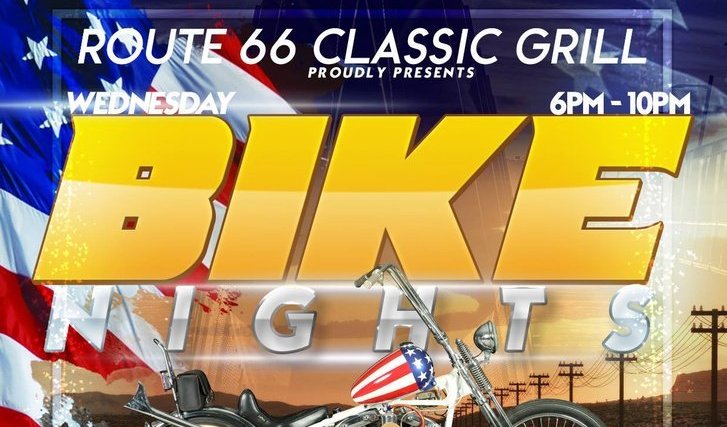 Route 66 Classic Grill - BIKE NIGHTS - Santa Clarita, CA - Every Wednesday