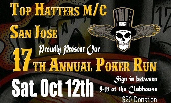 Top Hatters San Jose 17th Annual Poker Run