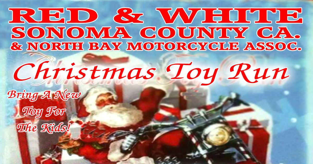 Christmas Toy Run - Red & White Sonoma and N.B.M.A.