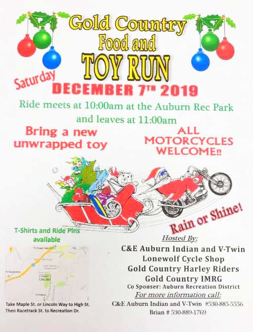Gold Country Food and Toy Run