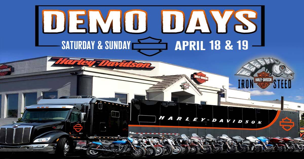 Demo Days 2020 at Iron Steed Harley-Davidson