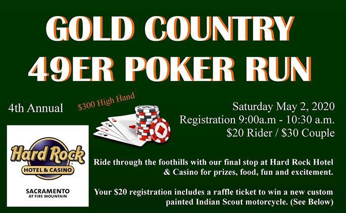 4th Annual Gold Country 49er Poker Run