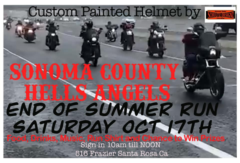 Sonoma County Hells Angels - End of Summer Run 2020