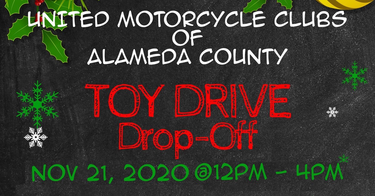 United Motorcycle Clubs of Alameda County Toy Drive 2020