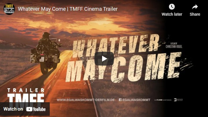Whatever May Come | Motorcycle Documentary | TMFF