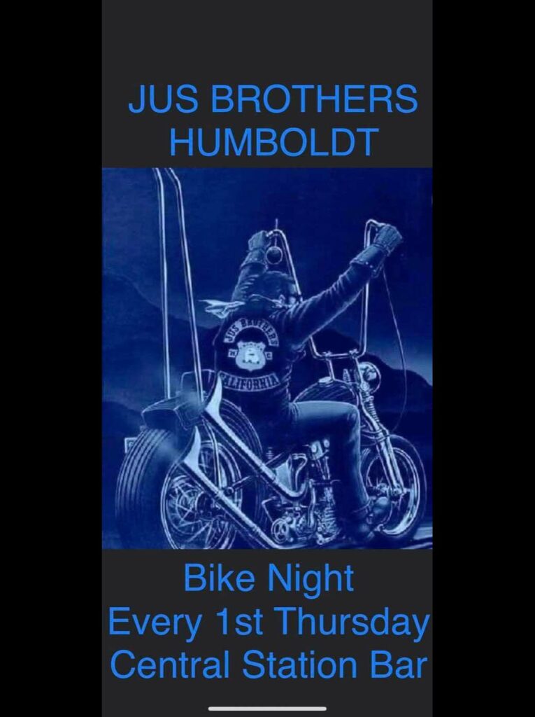 Jus Brothers Humboldt MC Bike Night 1st Thursdays 2023