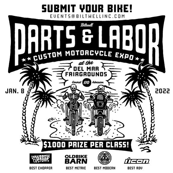 Biltwell Parts & Labor Custom Motorcycle Expo