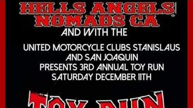 Hells Angels Nomads CA Toy Run