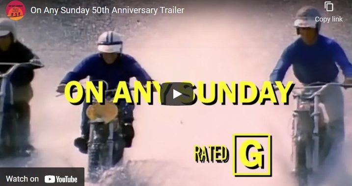 On Any Sunday 50th Anniversary movie trailer