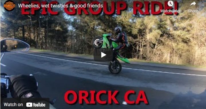 Riding Humboldt County Epic Group Ride to Orick, CA