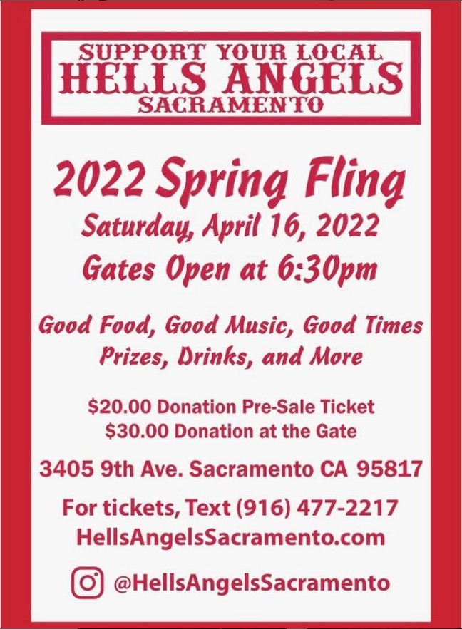 Hells Angels Sacramento 2022 Spring Fling