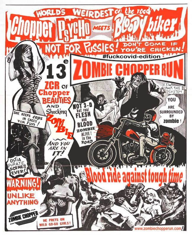 Zombie Chopper Run 13 poster
