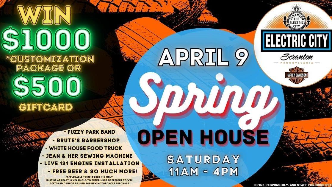 Electric City Harley-Davidson Spring Open House April 9, 2022 | Scranton, Pennsylvania