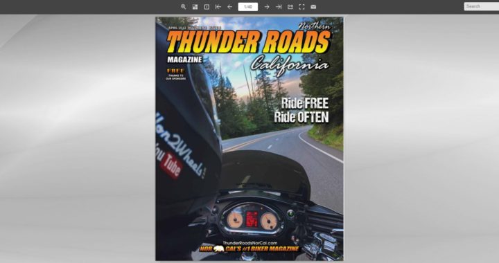 Thunder Roads NorCal Magazine April 2022