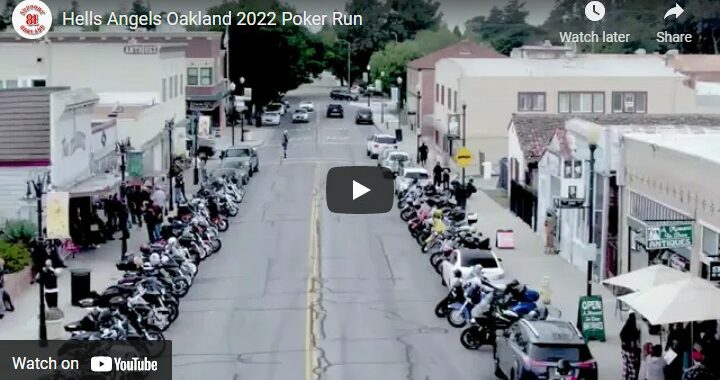 Hells Angels Oakland Poker Run 2022