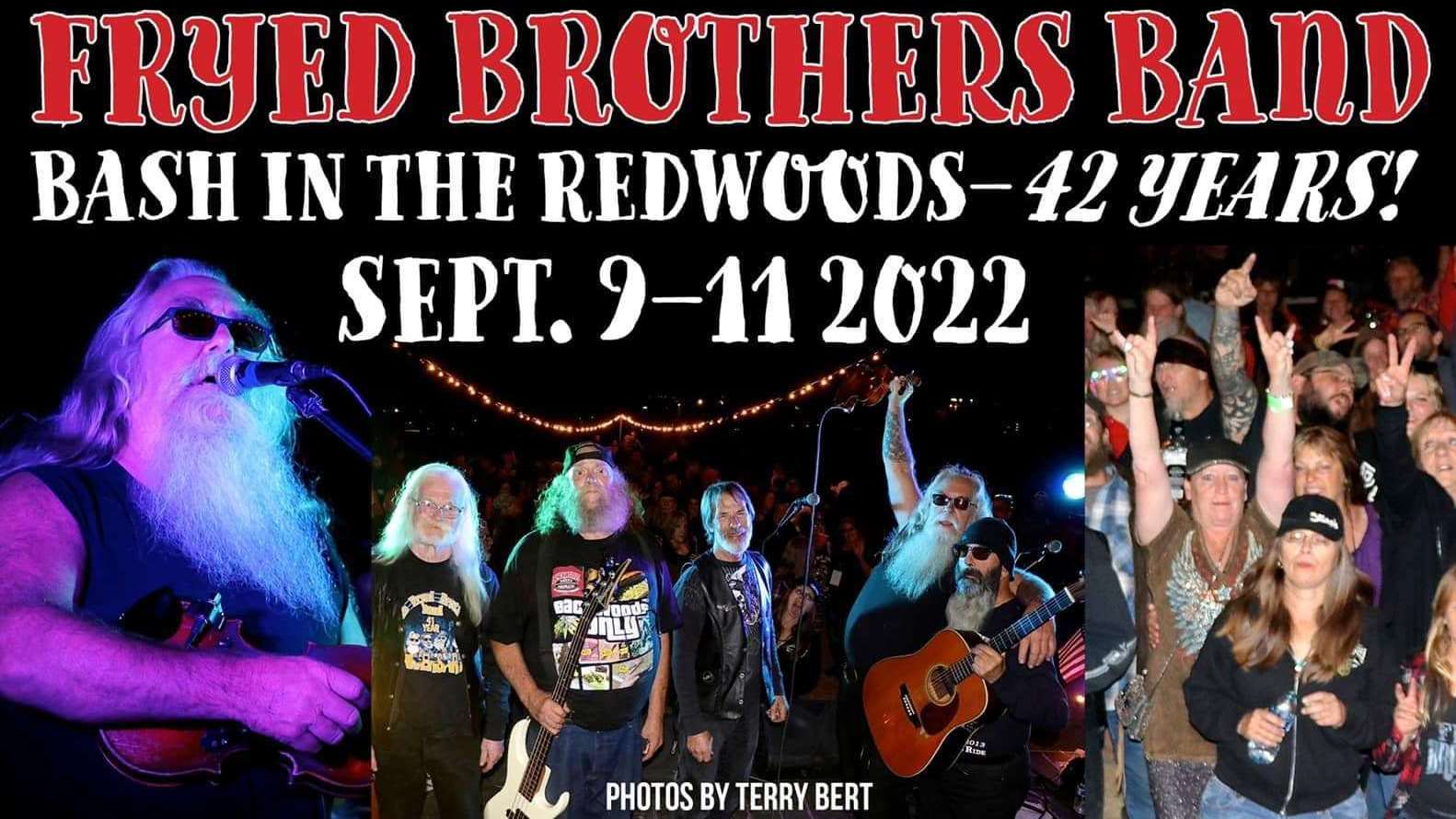 Fryed Brothers Band - Bash in the Redwoods 2022 - 42 Years!