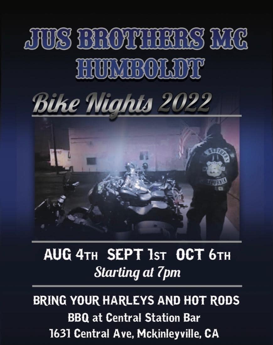 Jus Brothers MC Humboldt Bike Nights 2022