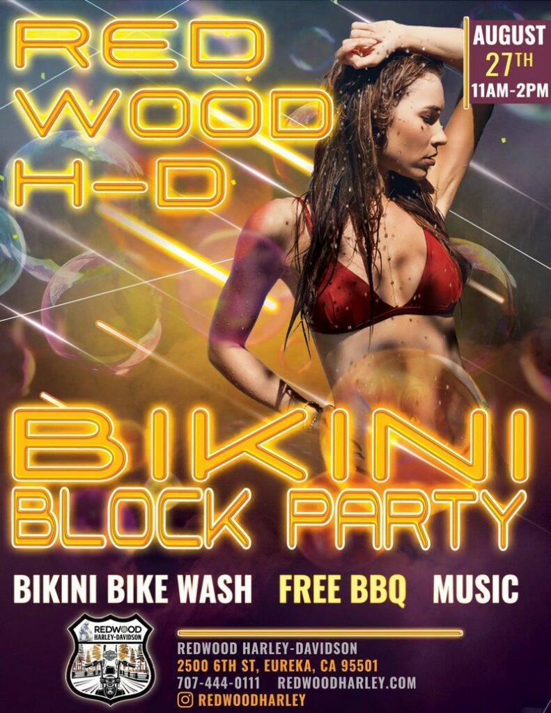 Redwood Harley-Davidson Bikini Block Party Eureka, Humboldt County, CA