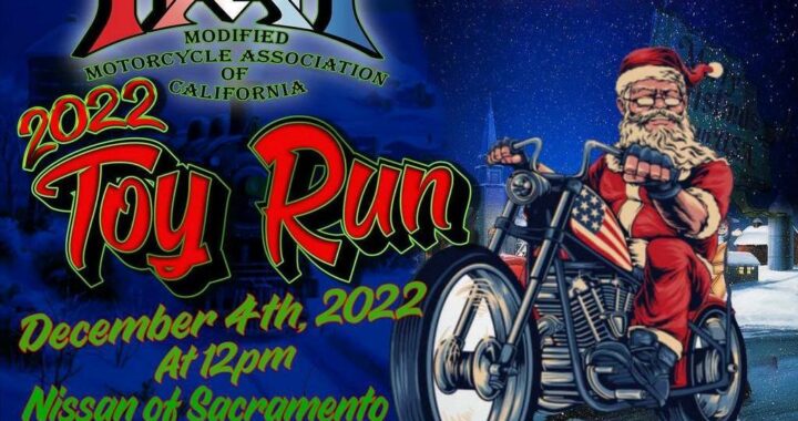 Modified Motorcycle Association of California Toy Run 2022