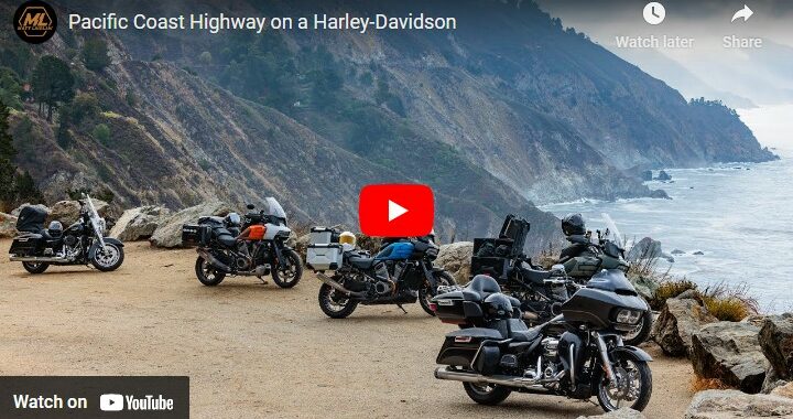 Matt Laidlaw - Pacific Coast Highway on a Harley-Davidson