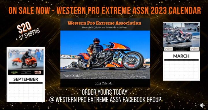 Western Pro Extreme 2023 Calendar