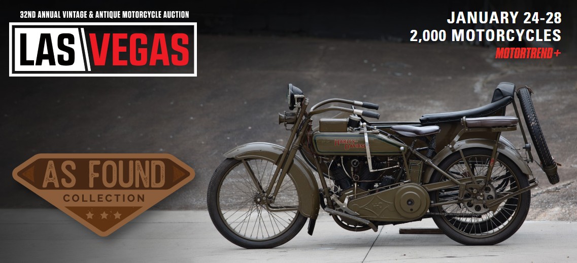 Mecum Vintage & Antique Motorcycle Auction | Las Vegas