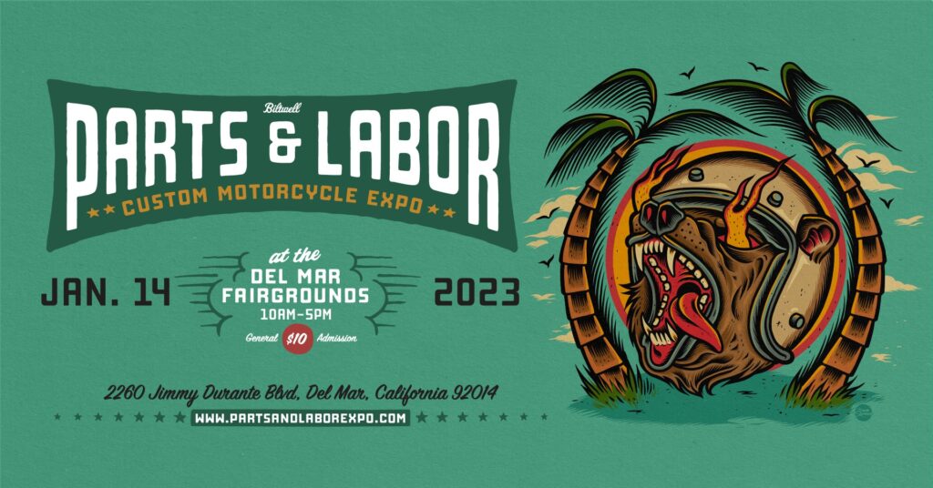Parts and Labor Custom Motorcycle Expo 2023