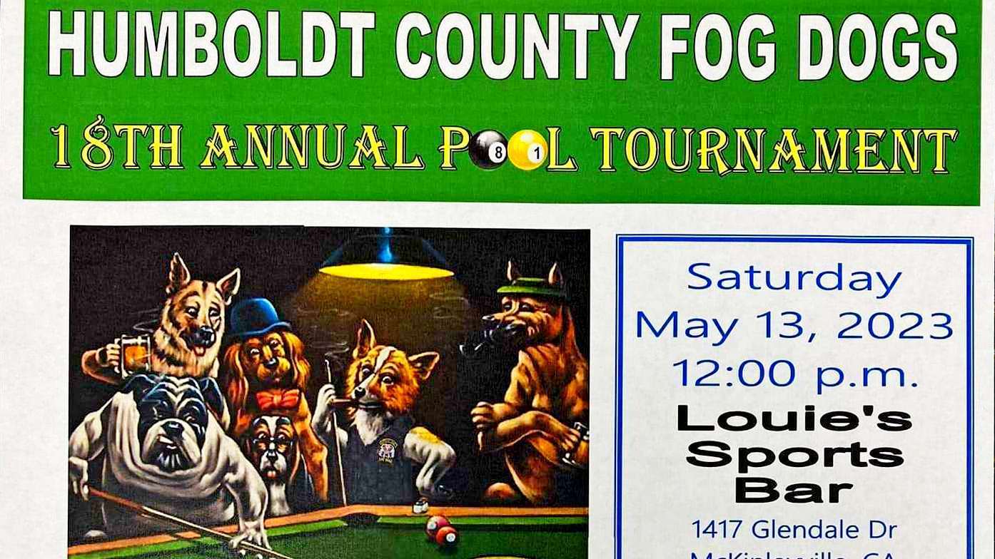Humboldt County Fog Dogs 18th Annual Pool Tournament