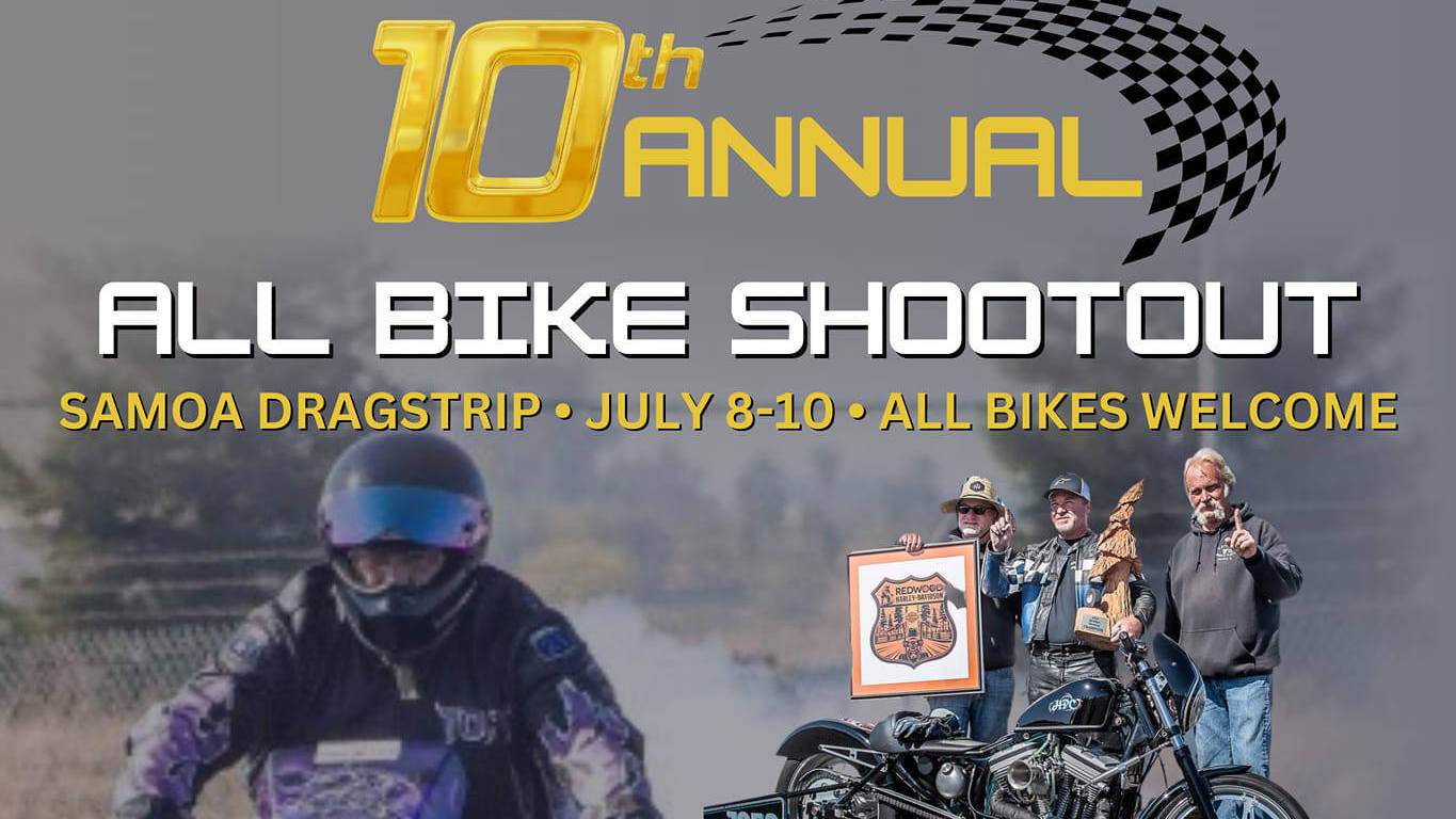10th Annual All Bike Shootout - Samoa Dragstrip
