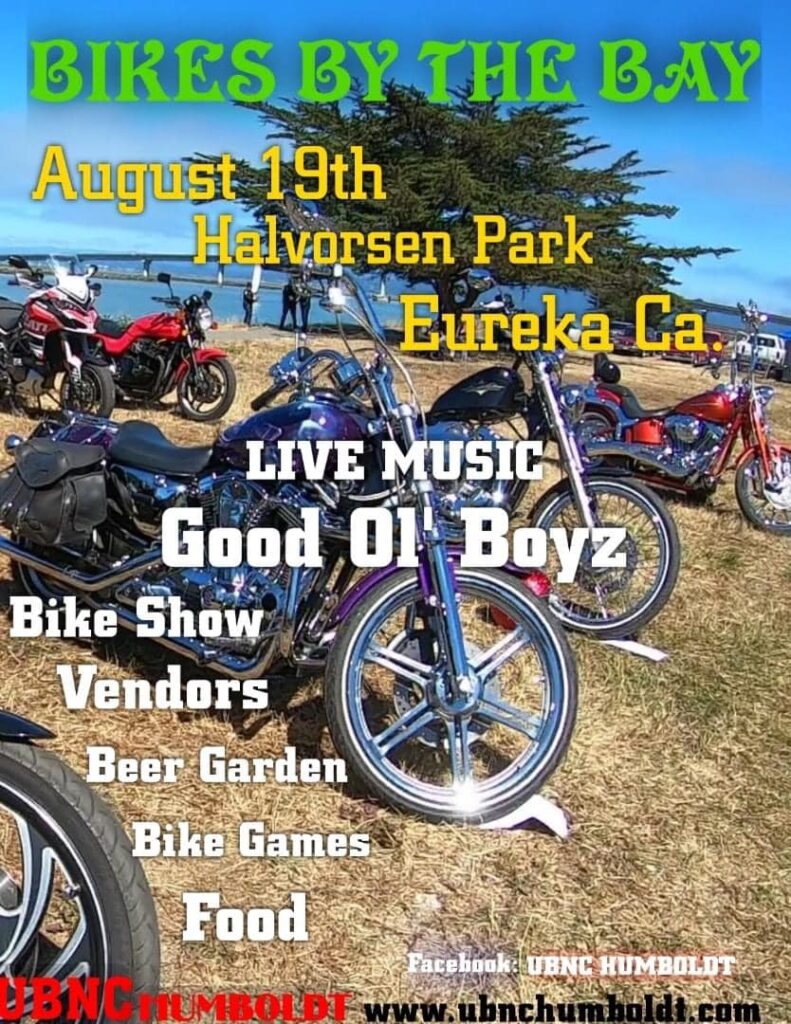 UBNC Humboldt Bikes By The Bay 2023 Sat Aug 19