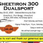 Registration Starts: Sheetiron 300 Dualsport - Oakland MC