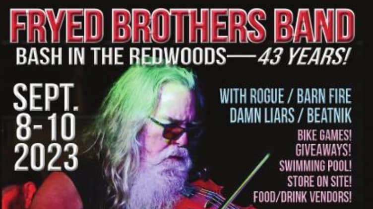 Fryed Brothers Band - Bash in the Redwoods 2023 - 43 Years!