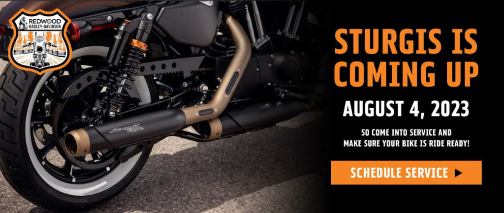 Redwood Harley-Davidson Sturgis is Coming Up