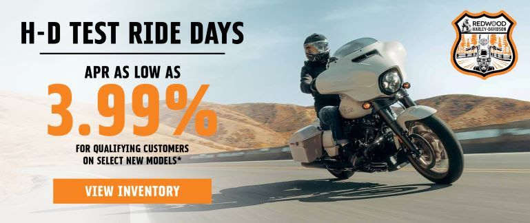 Redwood Harley-Davidson H-D Test Ride Days