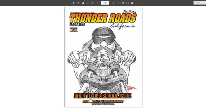 Thunder Roads NorCal Magazine September 2023