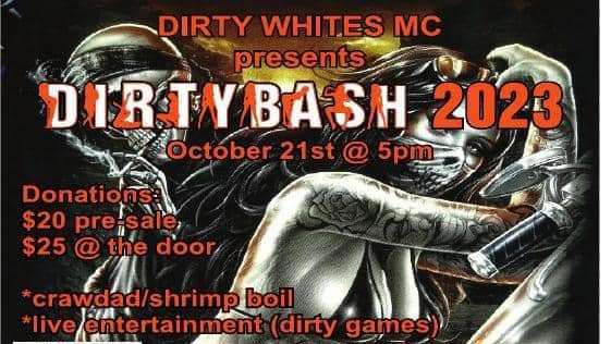 Dirty Whites MC presents Dirty Bash 2023