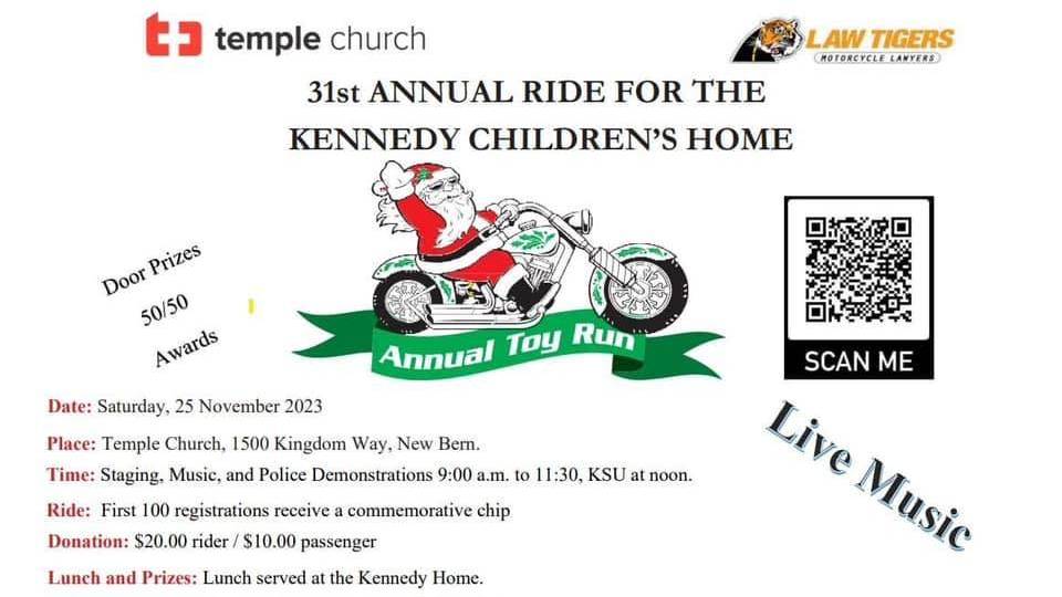 31st Annual Ride for the Kennedy Children's Home