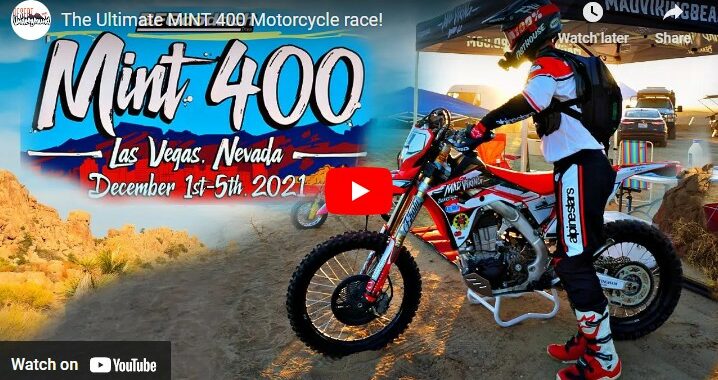 Mint 400 Motorcycle Race