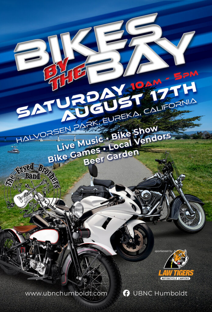 Bikes By The Bay 2024 Motorcycle Show in Eureka, CA Humboldt County